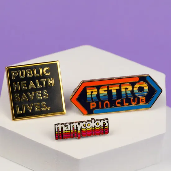 Guangdong Manufacturer Custom Logo Hat Pin Printed Epoxy Badges Metal Company Name Badge Soft Hard Enamel Lapel Pin Badge 