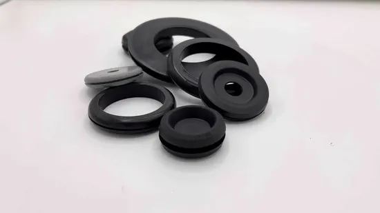 Grommet Cr NBR EPDM FKM Rubber Oil Seal Silicone Grommet for Machine 