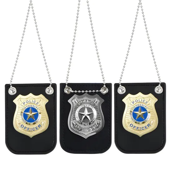 Custom Halloween Pretend Play Gold and Silver Set for Dress up Games Detective Role