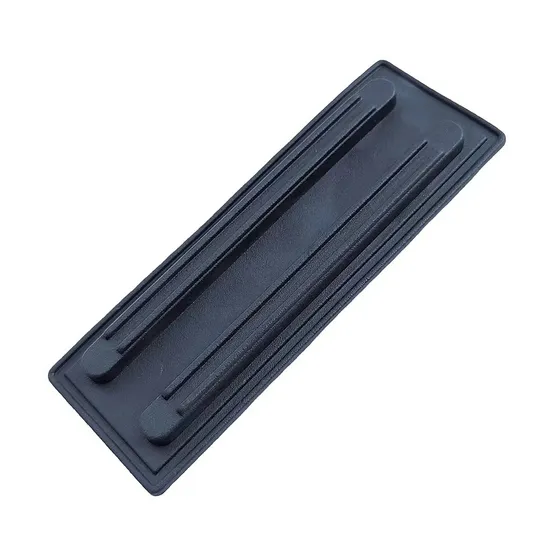 100% High Quality Black Pad Buckle for Belt/Bags/Shoes 