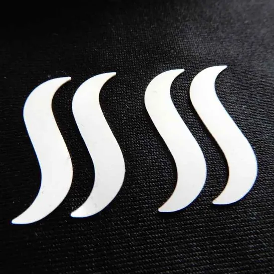 Custom 3D Raised Logo High Density Rubber Silicone Heat Transfer Printing Labels for Clothing 