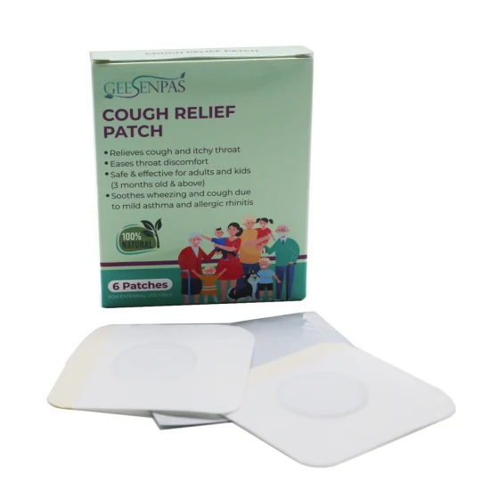 Fast Effective Relieve Chest Tightness Cough Relief Patch Safe to Babies Children Adults