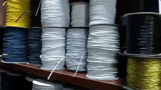 Factory Custom Design Reflective Drawcords 
