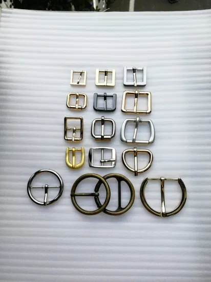 Metal Gold/Silver/Antique Brass Pin Buckle Bag Strap Belt Buckles