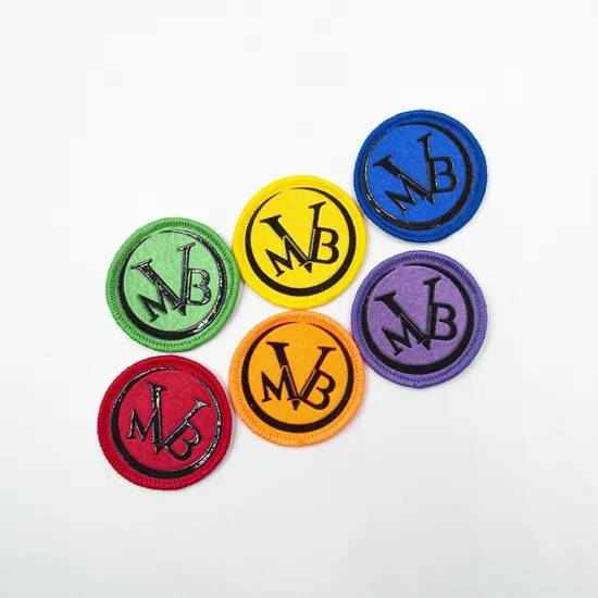 Factory Custom Silk Screen Printing Rubber Brand Logo Sticker 3D Raised Effect Soft Silicone Heat Transfer Labels for Clothing 