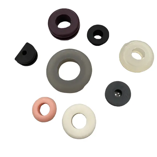 Custom Silicone Edpm Wire Cable Rubber Grommet for Industrial Equipment 