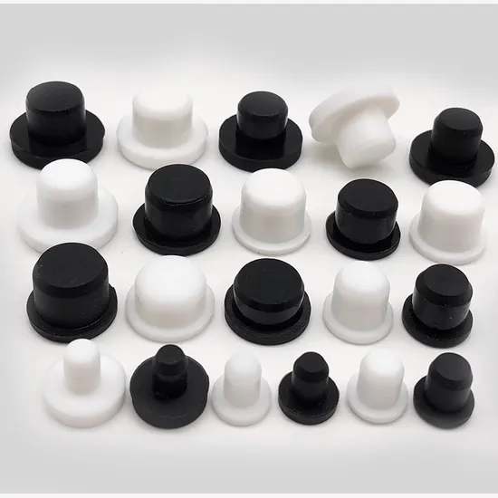 Customization Silicon Rubber Plugs T Type Silicone Plug Grommet 
