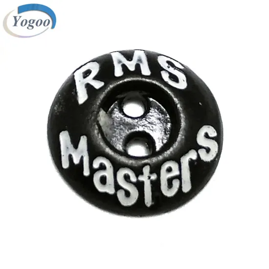 Custom Shapes Available Elegant Zinc Alloy Design Freedom Coat Buttons Metal 