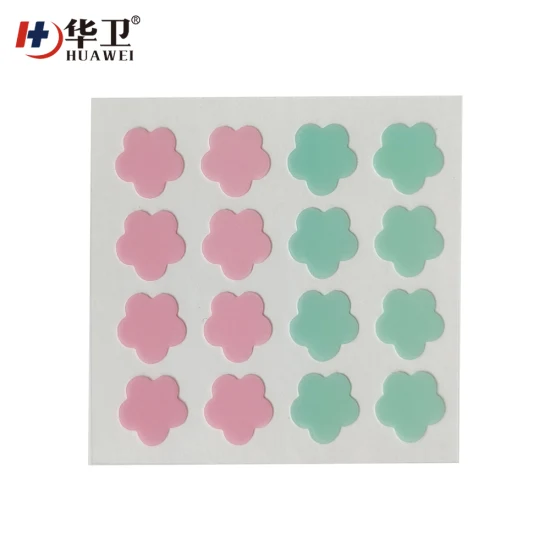 Hydrocolloid Acne Patch with Colorful Shapes From Chinese Manufacturer